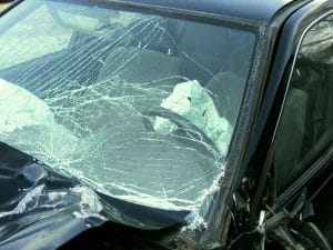 Tucson hit and run accident scene